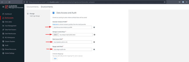 CDP: Configure Access