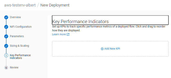 Skip the KPI configuration