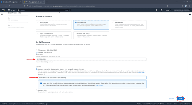 AWS IAM: Click next