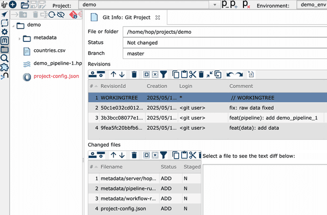 work with Git