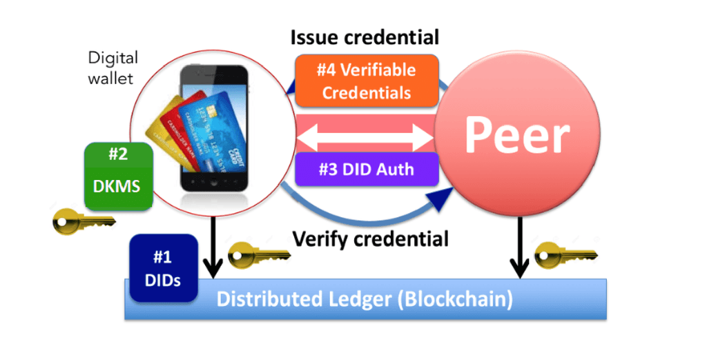 Self-sovereign identities with verifiable claims