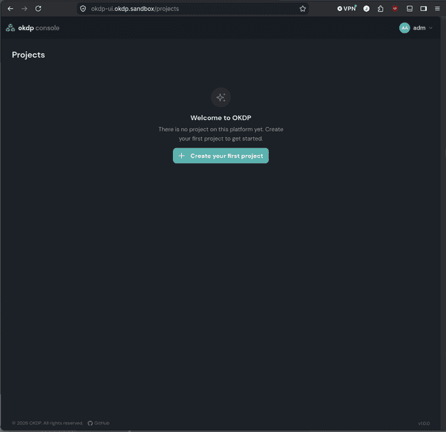 OKDP UI